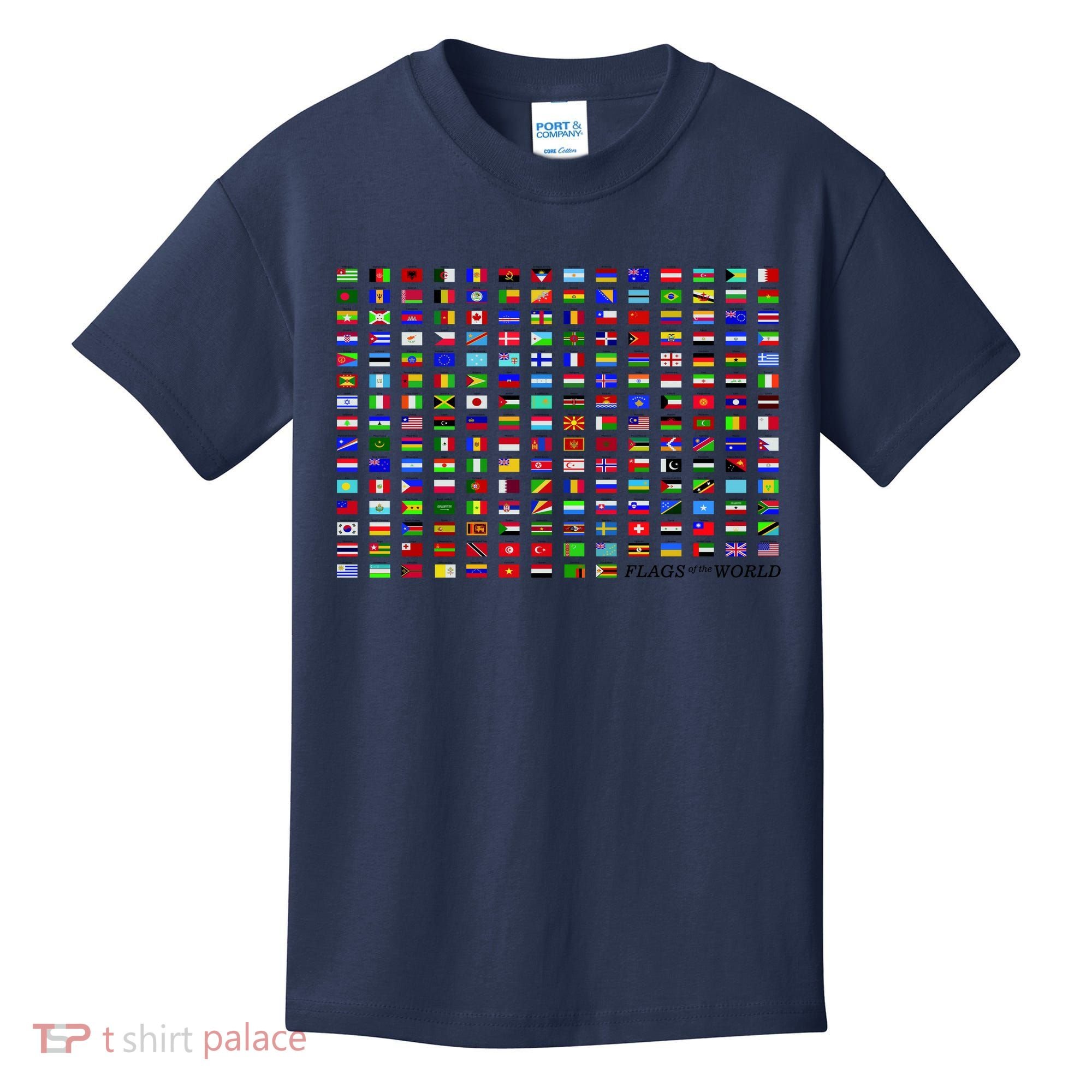 Flags of the World Kids T-Shirt