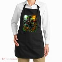 Flaming Headless Horseman Apron thumb 2