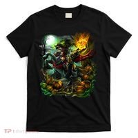Flaming Headless Horseman T-Shirt thumb 0