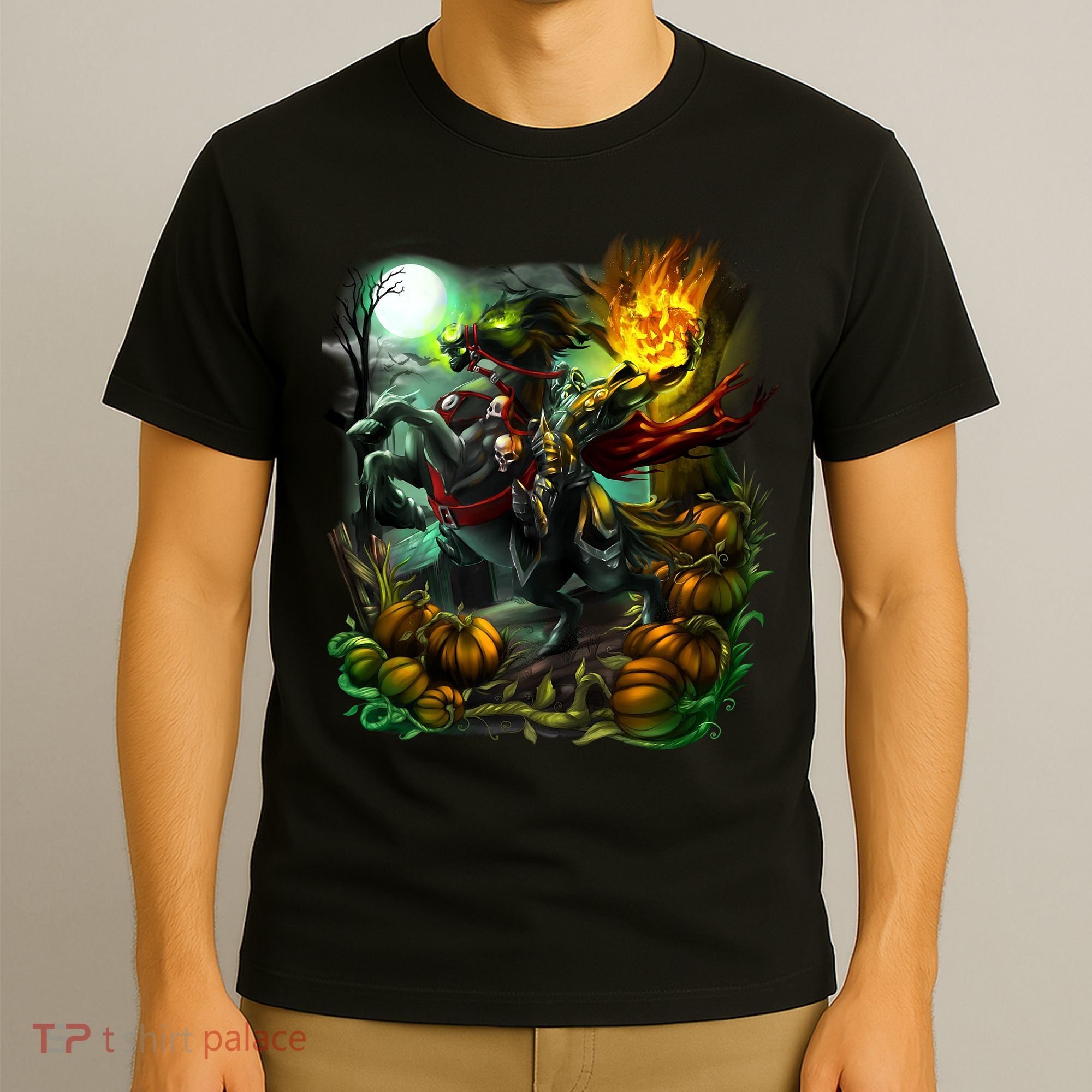 Flaming Headless Horseman T-Shirt
