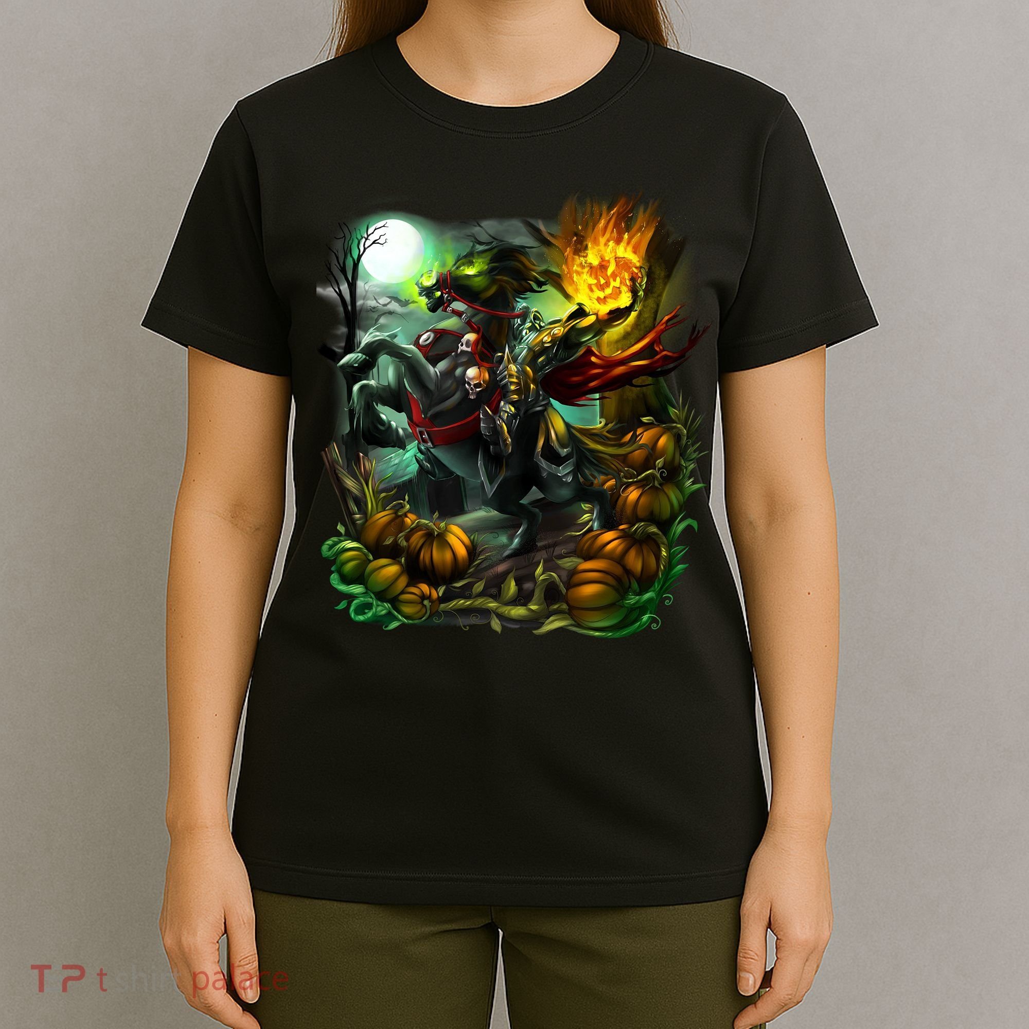 Flaming Headless Horseman T-Shirt