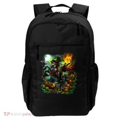 Flaming Headless Horseman Backpack
