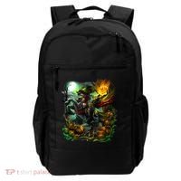 Flaming Headless Horseman Backpack thumb 0