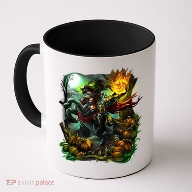 Flaming Headless Horseman Coffee Mug