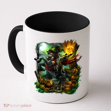 Flaming Headless Horseman Coffee Mug