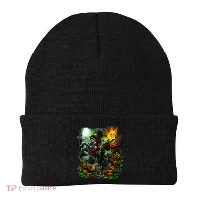 Flaming Headless Horseman Beanie