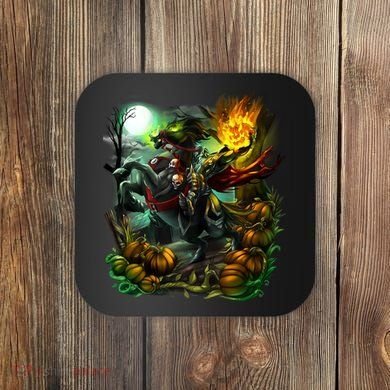 Flaming Headless Horseman Coaster