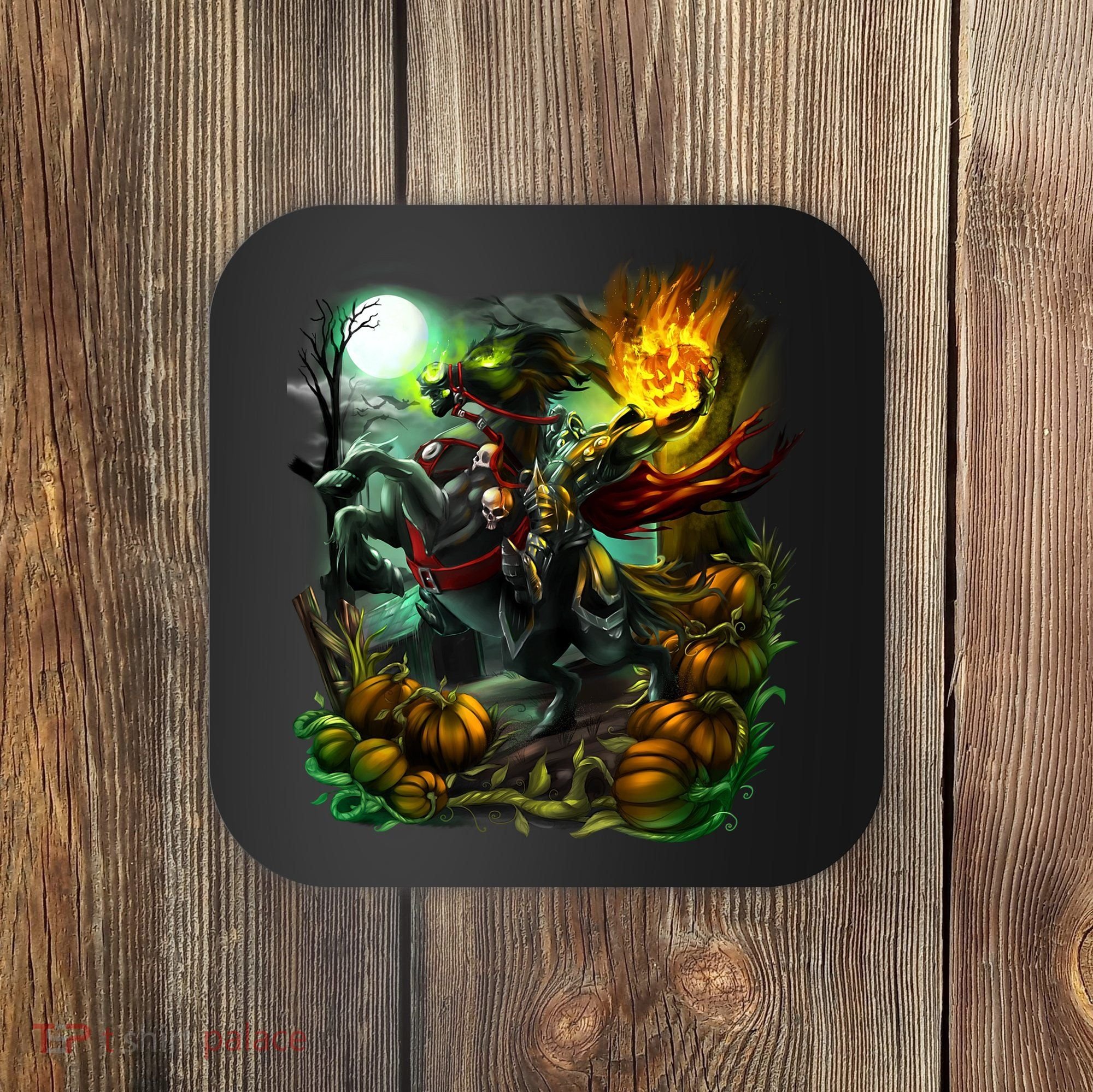 Flaming Headless Horseman Coaster