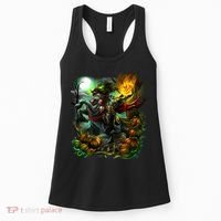 Flaming Headless Horseman Women's Tank Top thumb 0