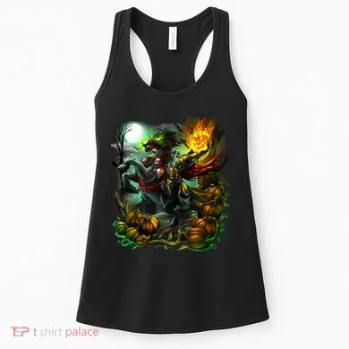 Flaming Headless Horseman Women's Tank Top