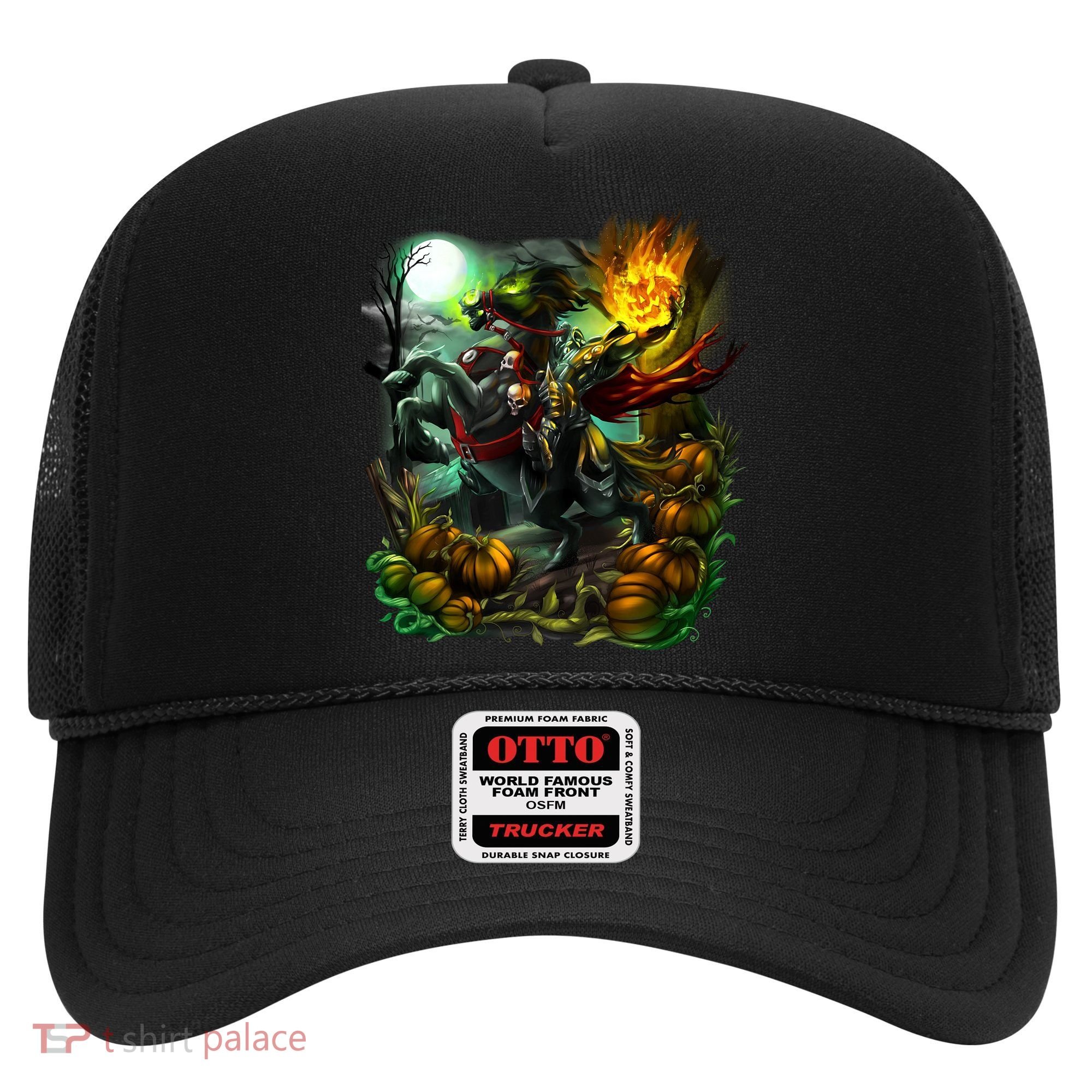 Flaming Headless Horseman Hat