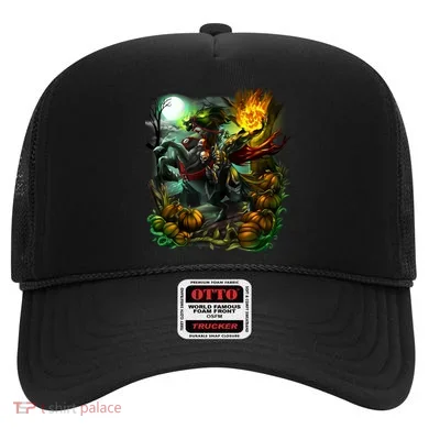 Flaming Headless Horseman Hat
