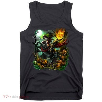 Flaming Headless Horseman Tank Top