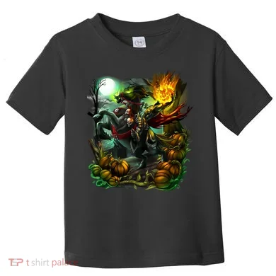 Flaming Headless Horseman Toddler T-Shirt
