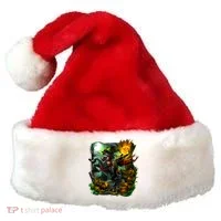 Flaming Headless Horseman Santa Hat thumb 0