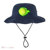 Flaming Tennis Ball Bucket Hat thumb 0