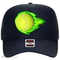 Flaming Tennis Ball Hat thumb 0
