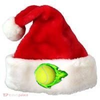 Flaming Tennis Ball Santa Hat thumb 0