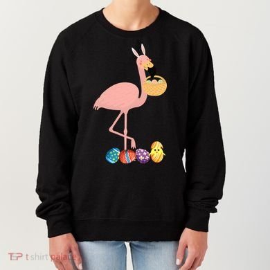 Flamingo Easter Egg Women's Sweatshirt