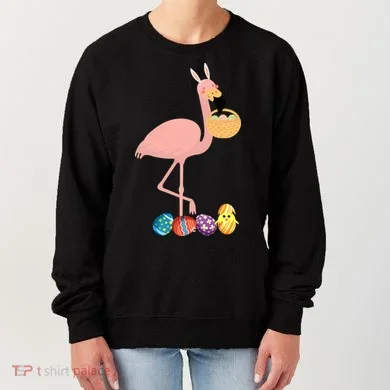 Flamingo Easter Egg Women's Sweatshirt
