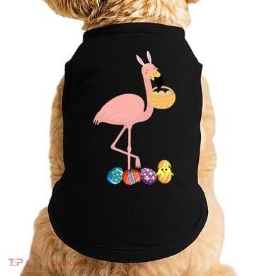Flamingo Easter Egg Doggie Tank