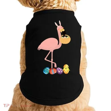 Flamingo Easter Egg Doggie Tank