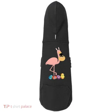 Flamingo Easter Egg Doddie Hoodie