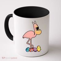 Flamingo Easter Egg Coffee Mug thumb 0