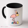 Flamingo Easter Egg Coffee Mug
