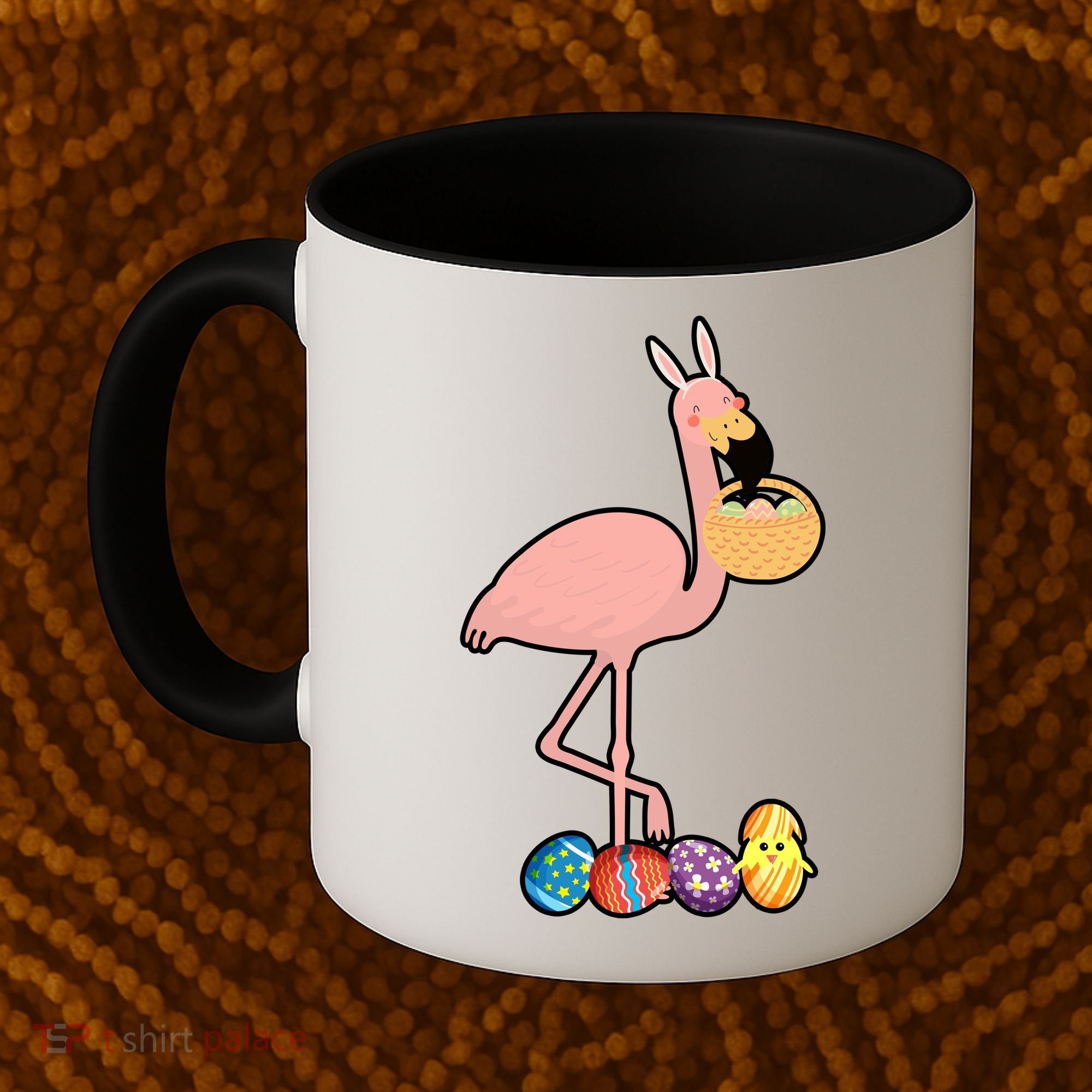 Flamingo Easter Egg Coffee Mug