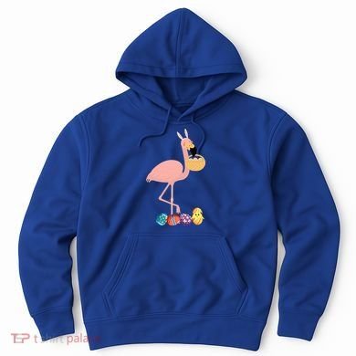 Flamingo Easter Egg Hoodie