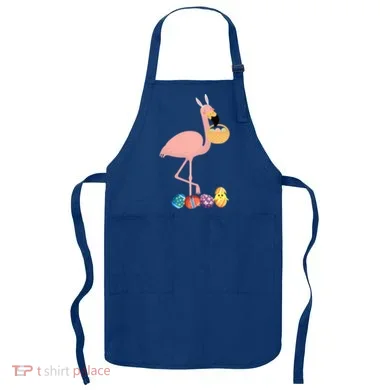 Flamingo Easter Egg Apron