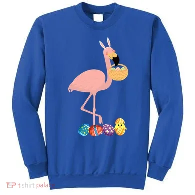 Flamingo Easter Egg Sweatshirt