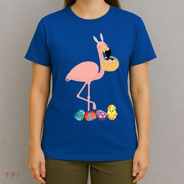 Flamingo Easter Egg T-Shirt