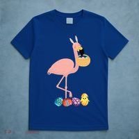 Flamingo Easter Egg T-Shirt thumb 5
