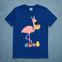 Flamingo Easter Egg T-Shirt thumb 5