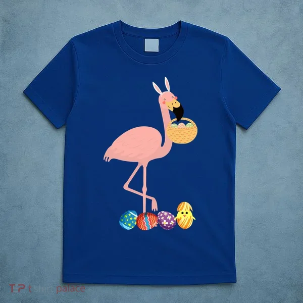 Flamingo Easter Egg T-Shirt