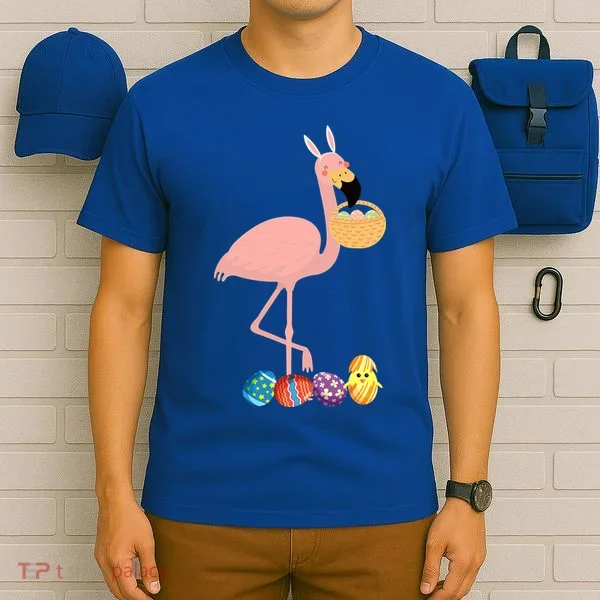 Flamingo Easter Egg T-Shirt