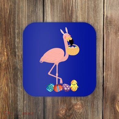 Flamingo Easter Egg Coaster
