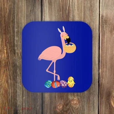 Flamingo Easter Egg Coaster