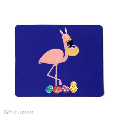 Flamingo Easter Egg Mousepad
