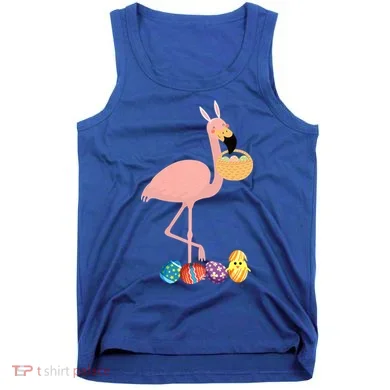 Flamingo Easter Egg Tank Top