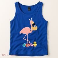 Flamingo Easter Egg Tank Top thumb 2