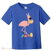 Flamingo Easter Egg Toddler T-Shirt thumb 0