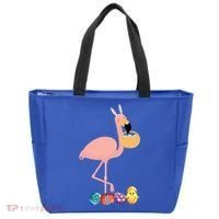 Flamingo Easter Egg Tote Bag thumb 0
