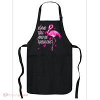 Flamingo Stand Tall And Be Fabulous Apron thumb 0