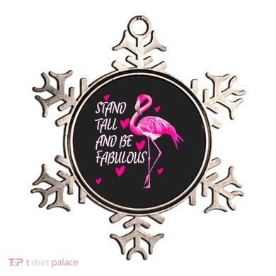 Flamingo Stand Tall And Be Fabulous Ornament
