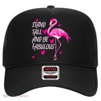 Flamingo Stand Tall And Be Fabulous Hat thumb 0