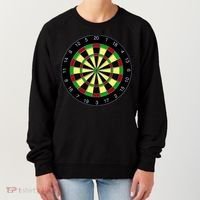 Flat Dart Board Gaming Women's Sweatshirt thumb 0
