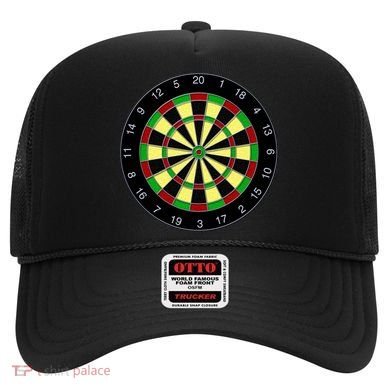 Flat Dart Board Gaming Hat